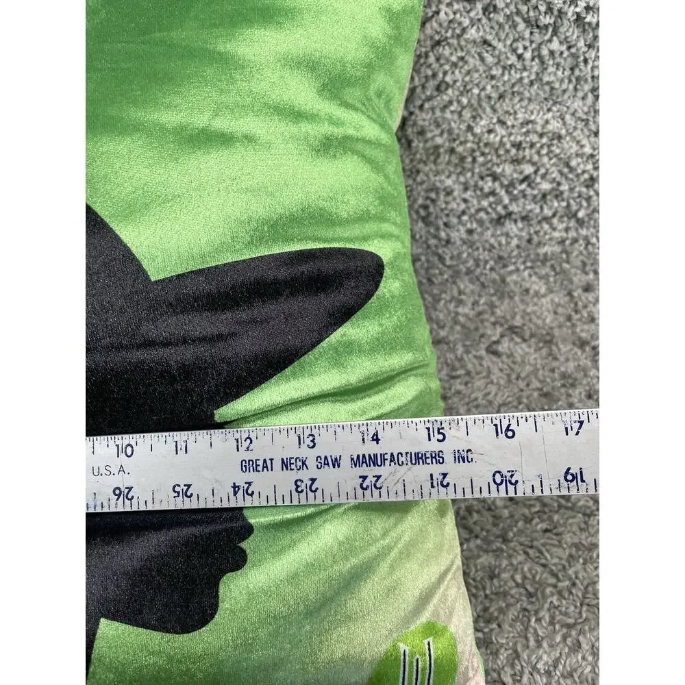 Wicked The Movie Born Wicked Elphaba Green Witch Decorative Throw Pillow 16